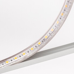 KL-FE60-A0-9W-SLK, Işıklı Tabela, Harf aydınlatma için 10.000K Şerit led, Silkonlu, Dış, 60Led /Mt, 12V, 9W - Thumbnail