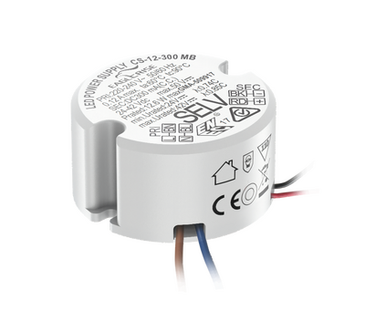 CS-12-250, 12W, 250mA, Dairesel, yuvarlak, led dricer, led sürücü,Led driver, 28~42V, FlickerFree