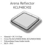 KCLP48CV02 Khatod Cover + gasket Arena KCLP4802CRSM