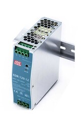 Meanwell - EDR-120-12, Ekonomik Seri, 12V, 10A, Power supply, DIN, Güç kaynağı, ( İnce, Slim)