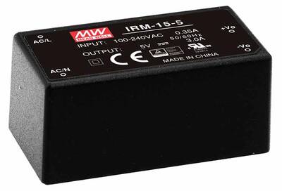 IRM-15-5 Meanwell 05Vdc 3.0Amp