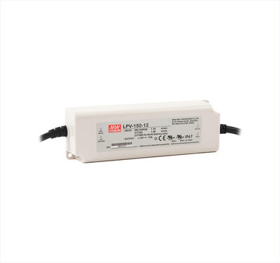 LPV-150-12 Meanwell 12VDC 10.0Amp IP67