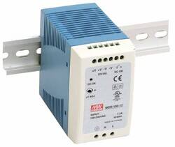 MDR-100-48 Meanwell 48Vdc 2.0Amp DIN Rail