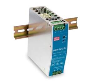 NDR-120-48 Meanwell 48Vdc 2.5Amp DIN Rail