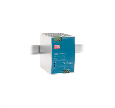 NDR-480-48 Meanwell 48Vdc 10.0Amp DIN Rail