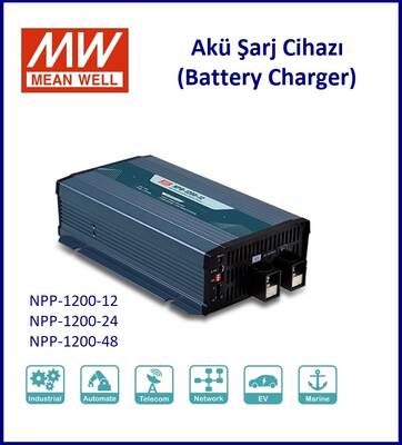 NPP-1200-48, Akü Şarj Cihazı, 48V, Charger