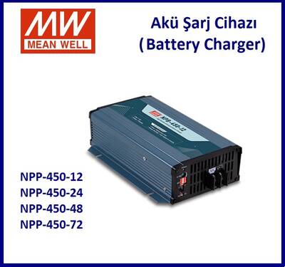 NPP-450-48, Akü Şarj Cihazı, 450W, 48V, Battery Charger, 