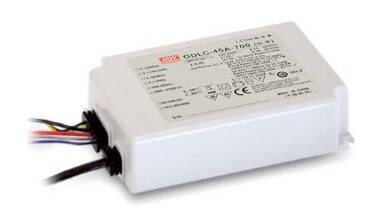 ODLC-45-700DA Meanwell 45W 700mA Dimming 0~10V, 10V PWM, DALI