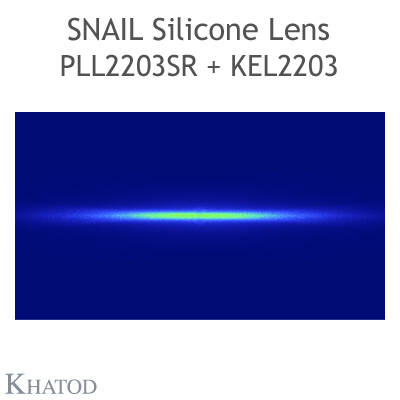 PLL2203SR, Khatod, snail lens , 4°x120° Windows & Doors