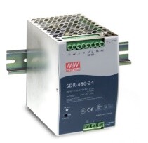 SDR-480-48 Meanwell 48Vdc 10.0Amp DIN Rail - Thumbnail